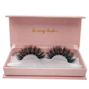 1 Pair False Eyelashes Extension Long Thick Curl Criscross Handmade Lash #60