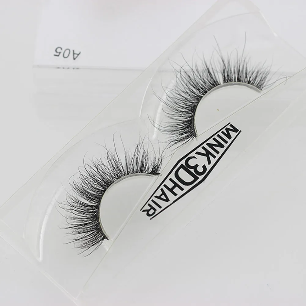 1 Pair Thick False Fake Eyelashes Lady Long Curl Eye Lashes Makeup Extension