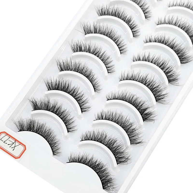10 Pair Eyelash extensions