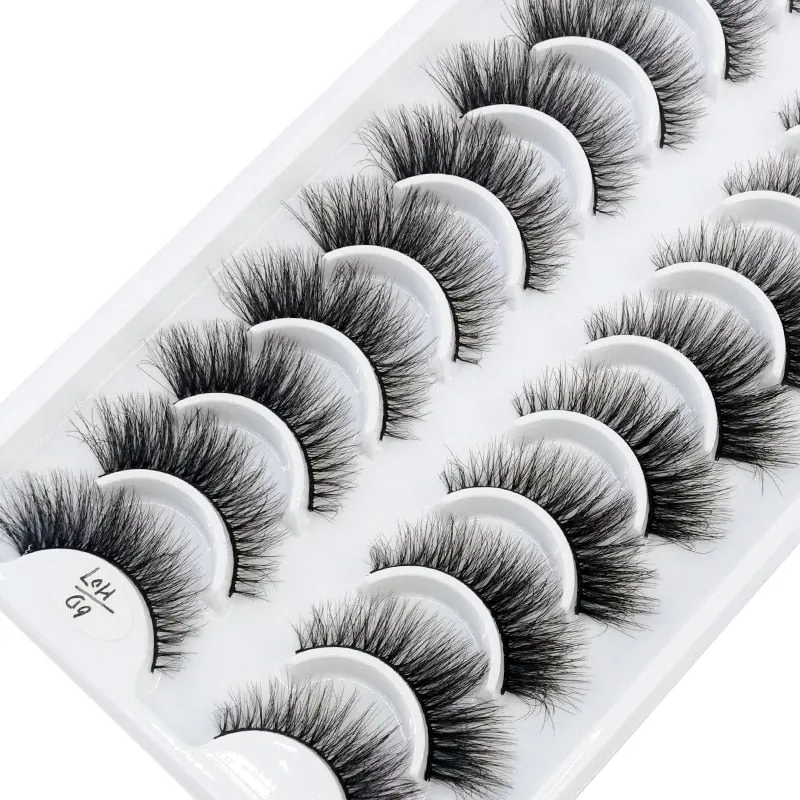 10 Pair Eyelash extensions