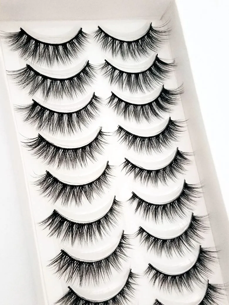 10 Pair Eyelash extensions