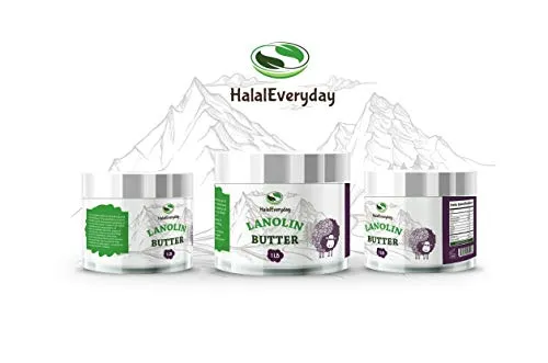 100% Pure Lanolin (anhydrous) - Ultra Refined Butter 1 Lb - Nipple cream - Mustache wax - Helps revitalize and hydrate sensitive skin. Great for making lip balm, hair and skin products.