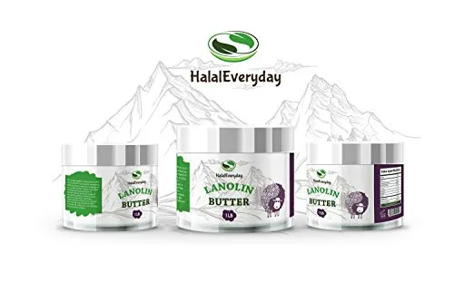 100% Pure Lanolin (anhydrous) - Ultra Refined Butter 1 Lb - Nipple cream - Mustache wax - Helps revitalize and hydrate sensitive skin. Great for making lip balm, hair and skin products.
