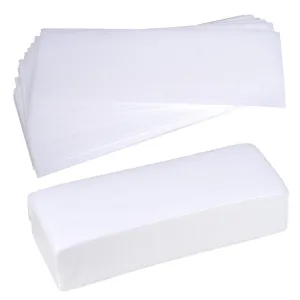 100pcs Non-Woven Waxing Strips Hair Removal Depilatory