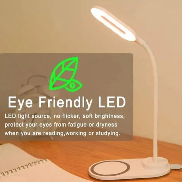 10W Wireless Fast Charger Lamp