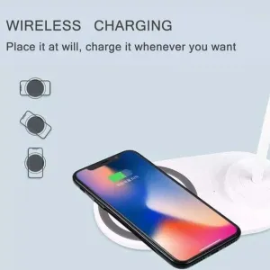 10W Wireless Fast Charger Lamp