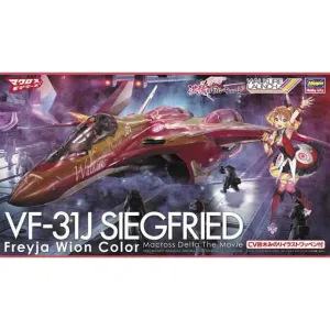 1/72  VF31J SIEGFRIED Freyja Wion Color Macross Delta The Movie Bonus  an emblem is included.