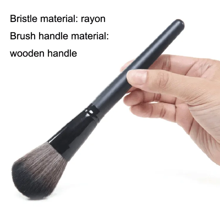 18 PCS / Set Wood Color Makeup Brush Set Loose Powder Brush Makeup Tool