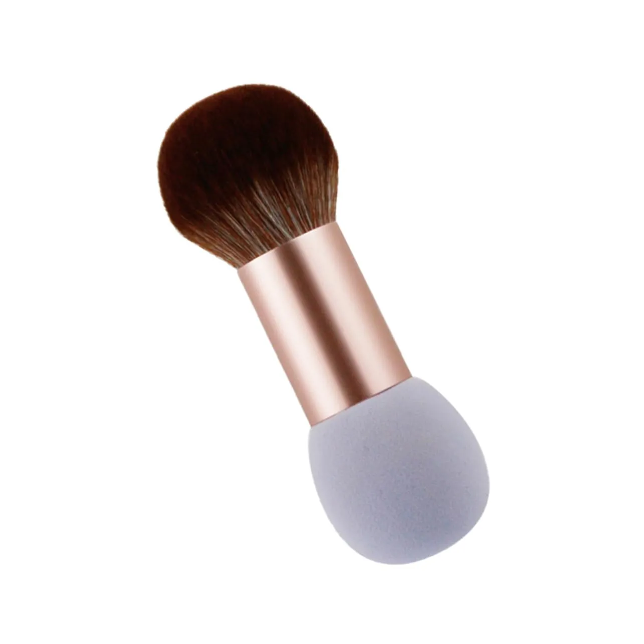 1pc Double-headed Loose Powder Makeup Brush Portable Blush Brush for Daily Use Lightweight Design for Home and Professional Makeup Applications for Women and Girls