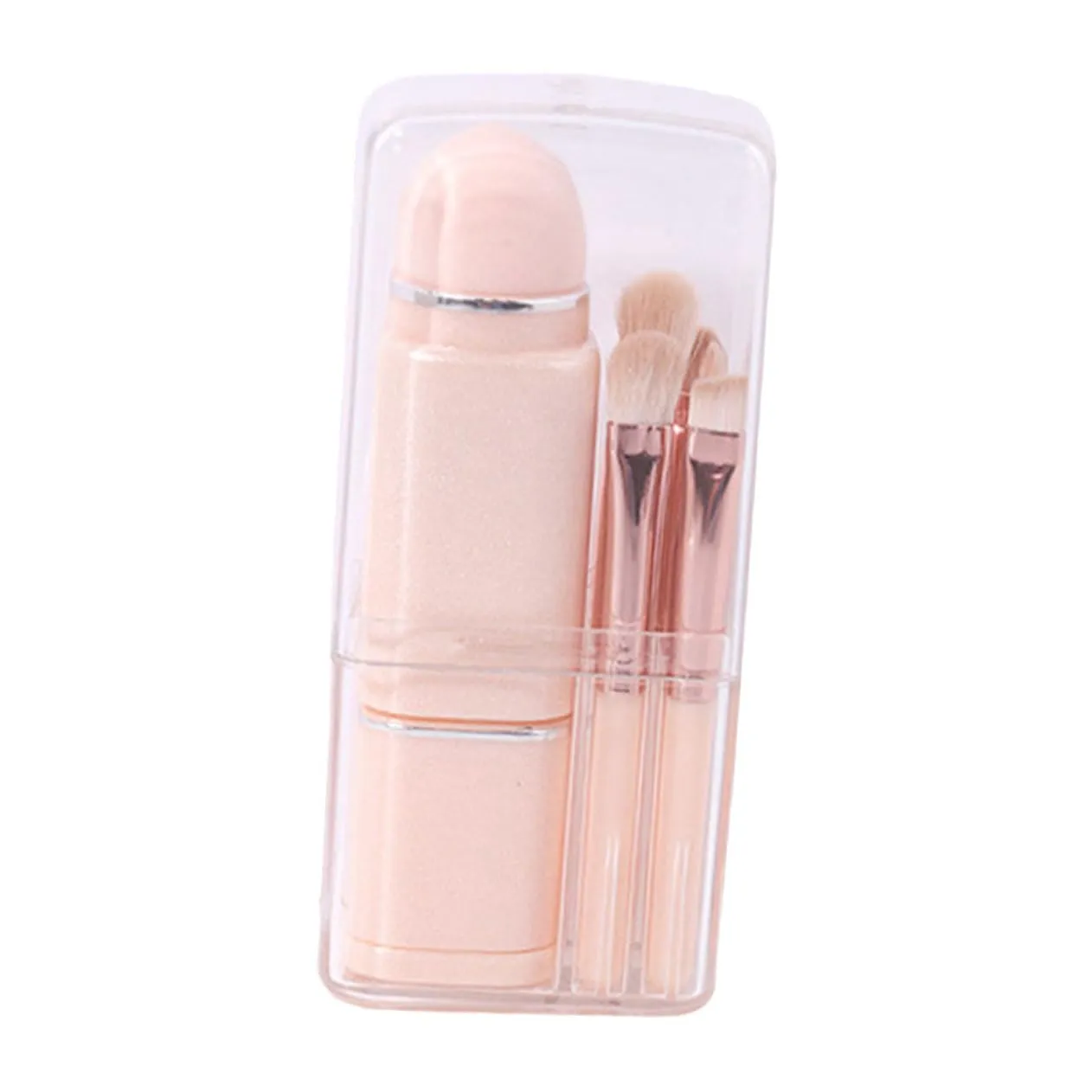 1Set Retractable Multifunctional Makeup Brush Kit Cosmetic Brush Set for Foundation Blush Eyeshadow present for Makeup Lovers Durable and Easy to Use