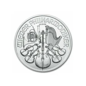 2021 Austrian Philharmonic 1oz Fine Silver