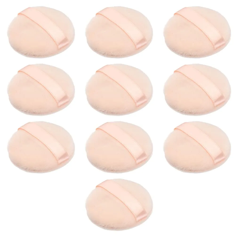 20Pcs puff Loose Powder Pad Girl Puff cotton puff for face powder puff cotton Face Cosmetics Puff fluffy powder puffs for face powder makeup sponge woman comfortable