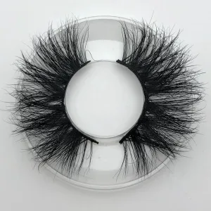 25mm Long 3D mink lashes extra length Big dramatic volume
