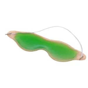 2Pcs green Relieve eye fatigue and dark circles Essential Sleeping Ice Gel Eye Masks AZ20460