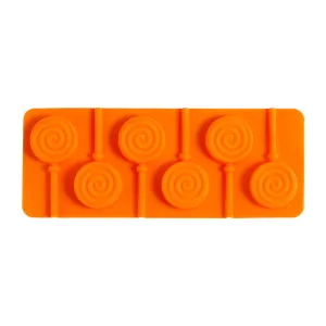 2pcs Silicone Mold 6 Even Doughnuts Lollipop Mold Valentine's Day Chocolate Mold