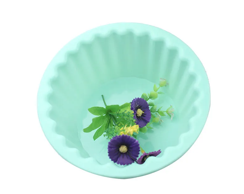 2pcs Silicone Mold 6-Inch Heightened Lace Silicone Mold Cake Baking Mold
