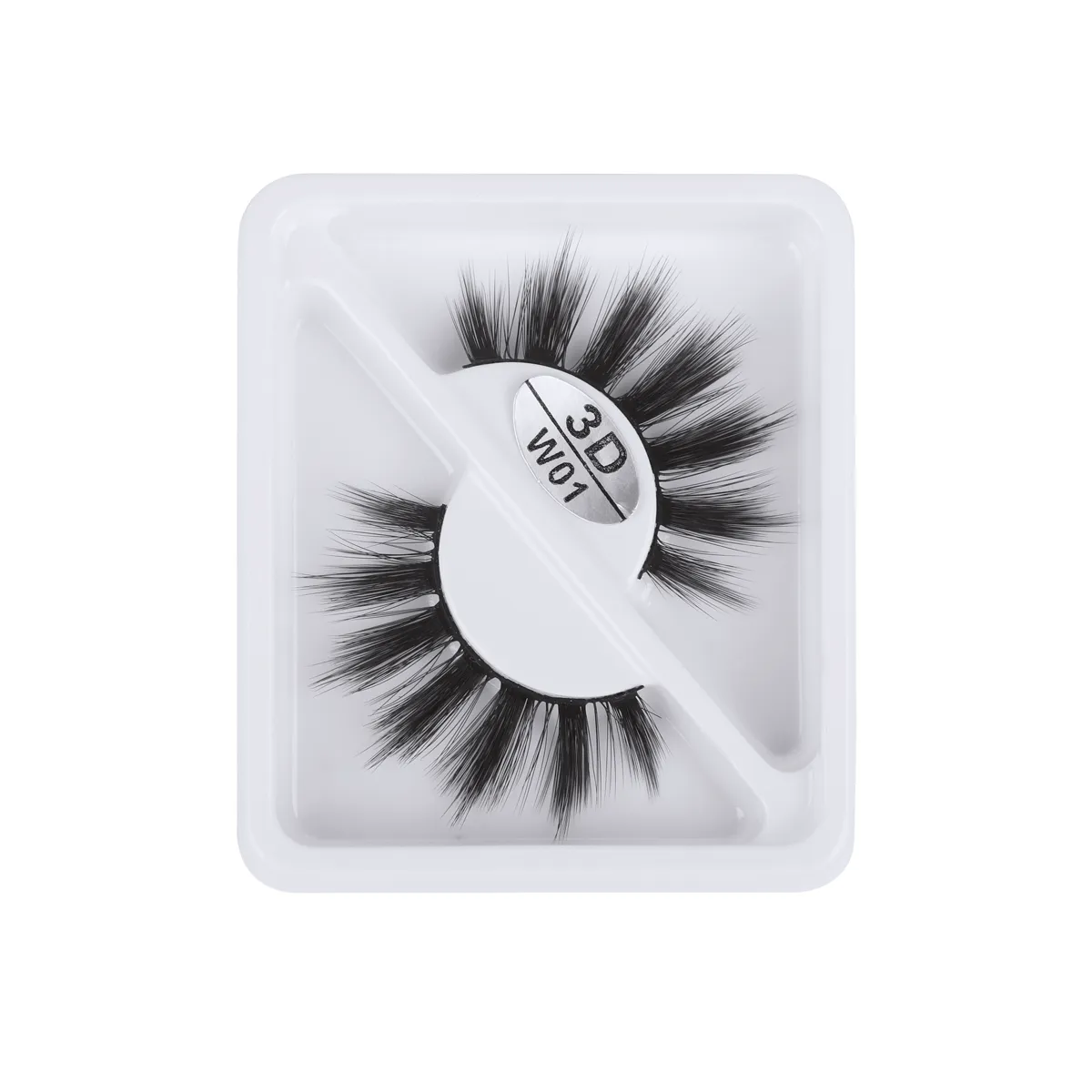 3 Pairs False Eyelashes with Blue Box W01