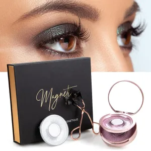3 Pairs Magnetic Eyelash Curler With Quantum Soft Magnetic False Eyelashes Easy To Wear Magnetic Lashes No Glue Need Eyelashes