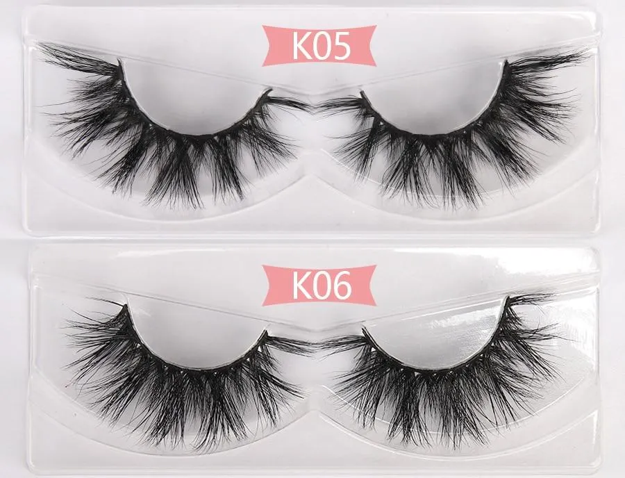 30 Pairs 3d Mink Lashes Wholesale Overseas 3D Mink Lashes Thick Long