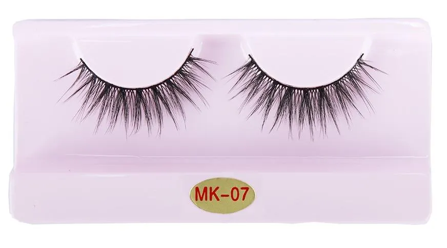 30 Pairs Wholesale 3D Mink Lashes Eyelash Makeup Brush Natural Soft