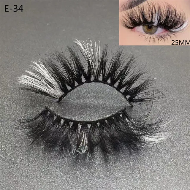 3D Colorful Mink Eyelashes