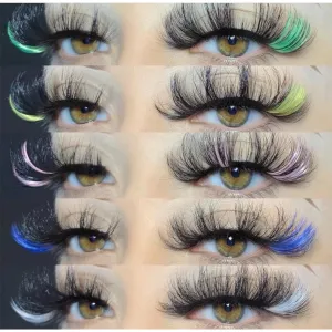 3D Colorful Mink Eyelashes