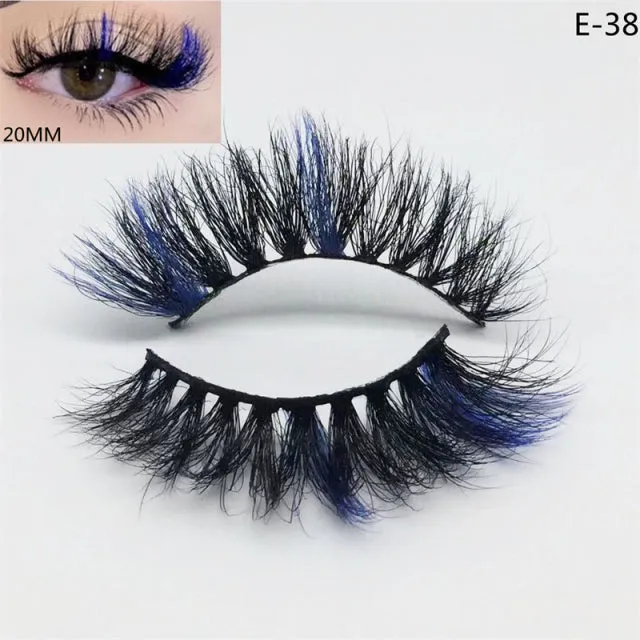 3D Colorful Mink Eyelashes