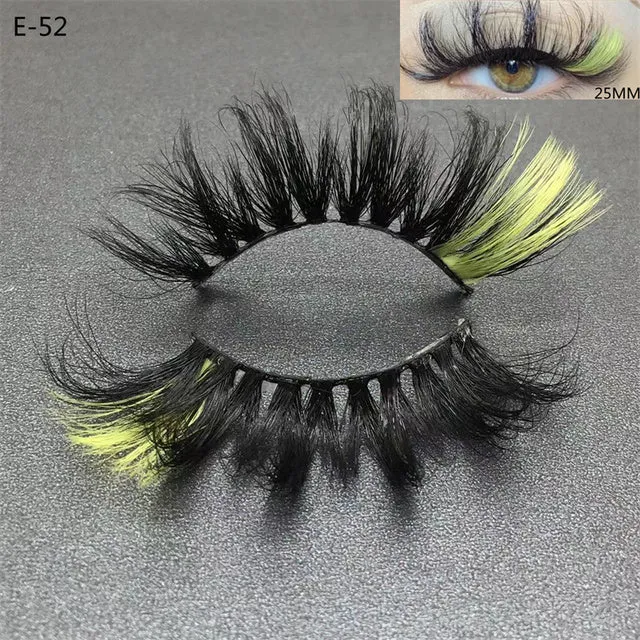3D Colorful Mink Eyelashes