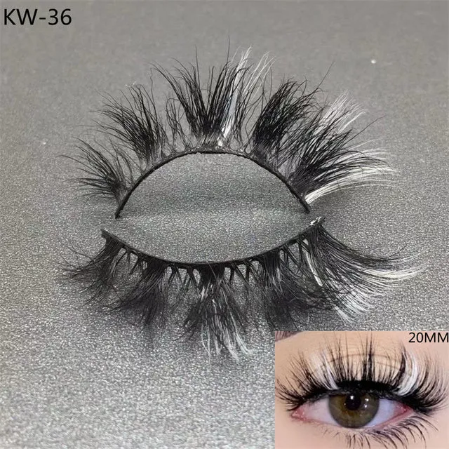 3D Colorful Mink Eyelashes