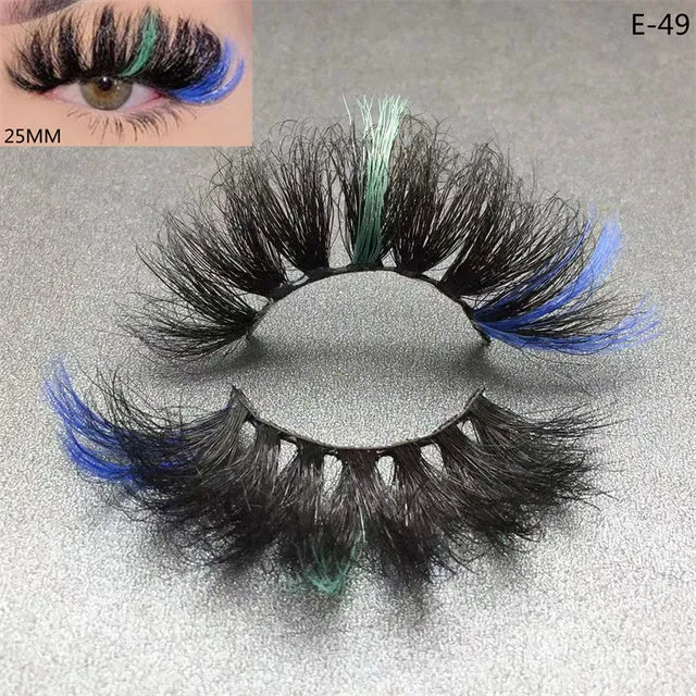 3D Colorful Mink Eyelashes