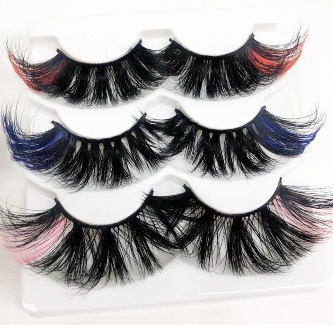 3D Colorful Mink Eyelashes
