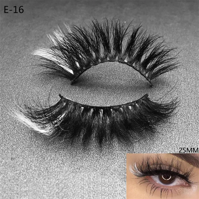 3D Colorful Mink Eyelashes