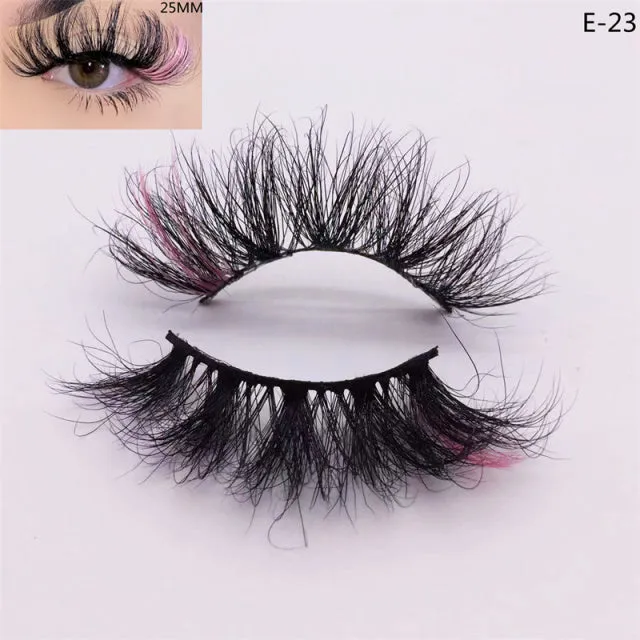 3D Colorful Mink Eyelashes