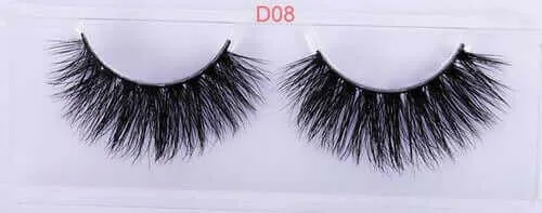 3D Mink Eyelashes Wholesale 10/30/50 Pairs Soft Dramatic Eyelash