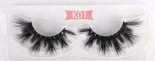3D Mink Eyelashes Wholesale 10/30/50 Pairs Soft Dramatic Eyelash