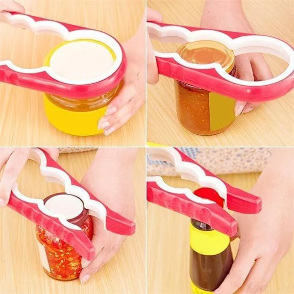 4 In 1 Creative Gourd Shape Can Opener