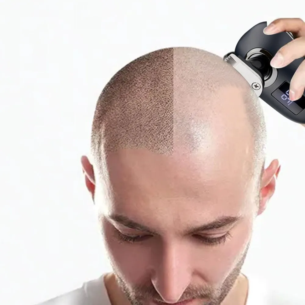 5 in 1 Electric Shaver for Men Detachable Head Razor Digital Display Rechargeable Shaver Grooming Kit