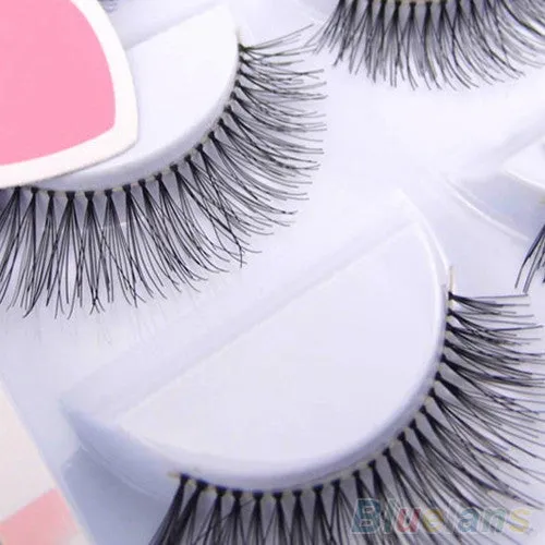 5 Pairs Natural Sparse Cross Eye Lashes