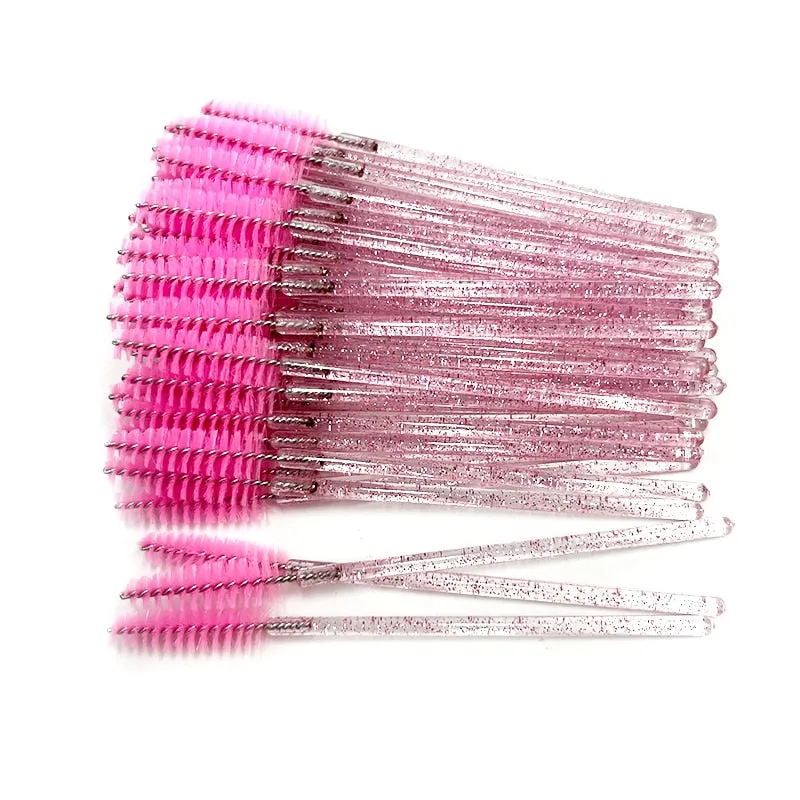 50pcs Eyelash Brushes Makeup Brushes Disposable Mascara Wands