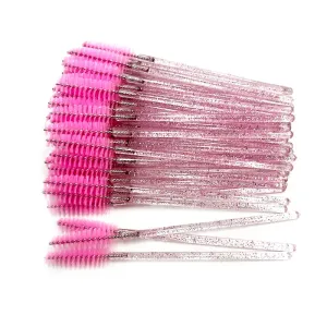 50pcs Eyelash Brushes Makeup Brushes Disposable Mascara Wands