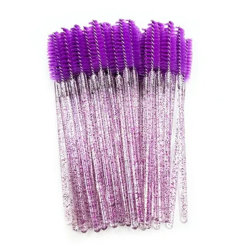 50pcs Eyelash Brushes Makeup Brushes Disposable Mascara Wands
