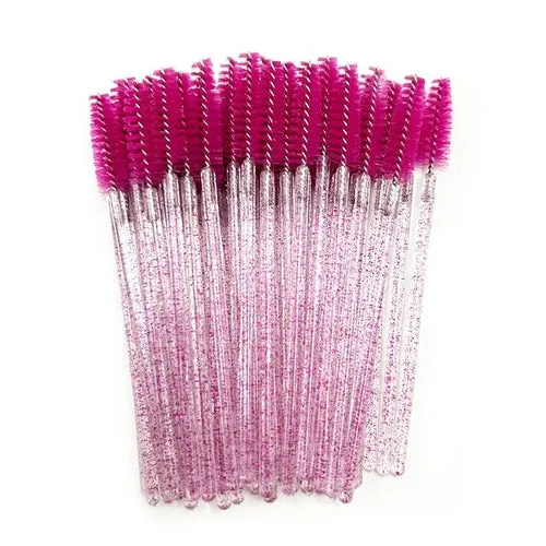 50pcs Eyelash Brushes Makeup Brushes Disposable Mascara Wands