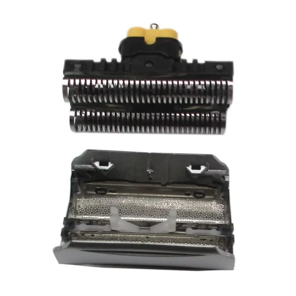 51S Replacement Shaver Foil Screen & Cutter for B-raun 8000 Series 8385 C&R,8374, 8377, 8970, 8975, 8985, 8986, 8987, 8990, 8991, 8995 (Silver)