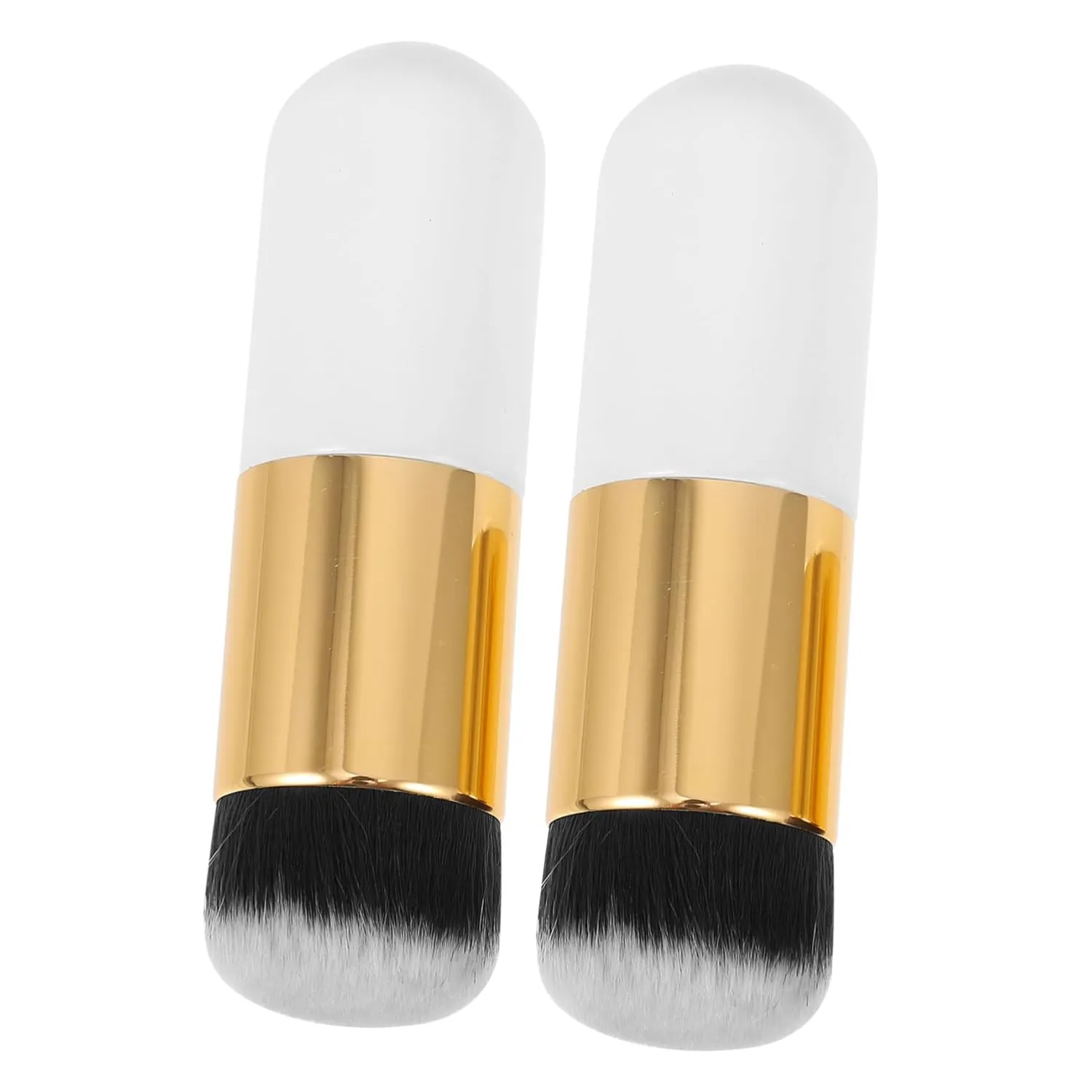 6pcs Fluffy Synthetic Hair Makeup Brush for Loose Powder Foundation Application Professional Cosmetics Tool for Women for Natural Blending Eye-catching Looks
