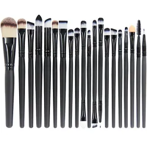 A PROFESSIONAL MAKEUP BRUSH SET THAT HAS BRUSHES FOR LIPS, BROWS, AND EVERYTHING IN BETWEEN
