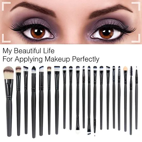 A PROFESSIONAL MAKEUP BRUSH SET THAT HAS BRUSHES FOR LIPS, BROWS, AND EVERYTHING IN BETWEEN