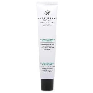 Acca Kappa Natural Fluoride-Free Toothpaste, Eucalyptus and Sage