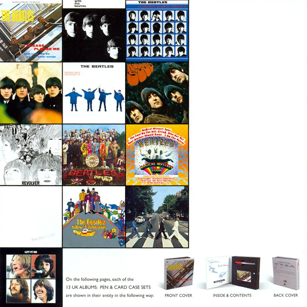 ACME Beatles Liverpool 4-Pen Limited Edition Set