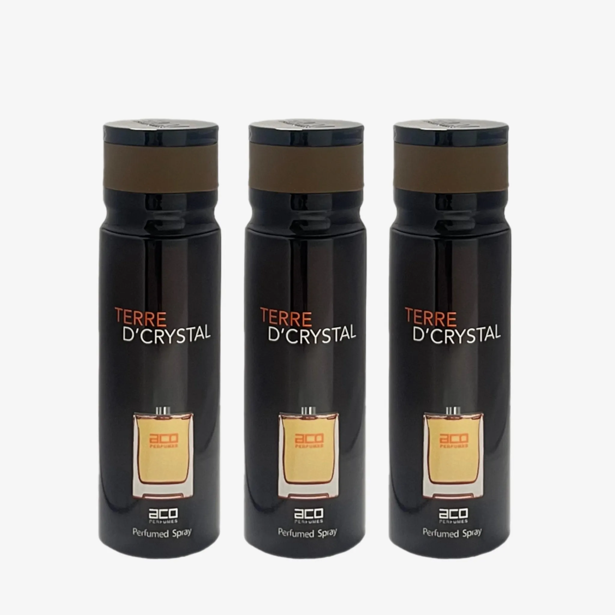 ACO Perfumes TERRE D’CRYSTAL Perfume Body Spray - Inspired By Terre D’ Herm.