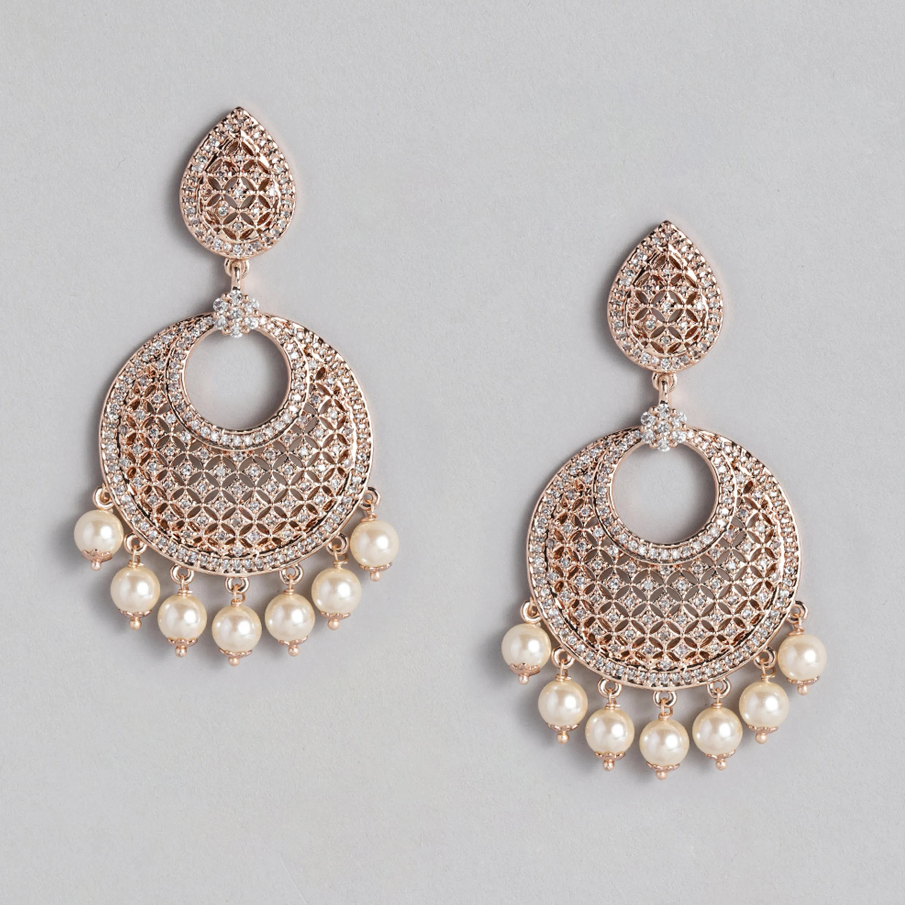 Ad Stones Traditional Long Earrings